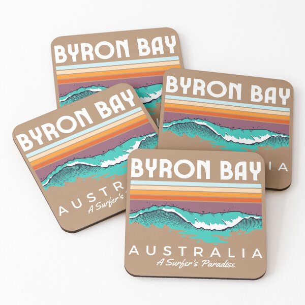 Item preview, Byron Bay Australia A Surfer's Paradise designed and sold by cafeteeria.