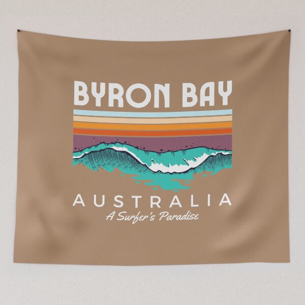 Item preview, Byron Bay Australia A Surfer's Paradise designed and sold by cafeteeria.