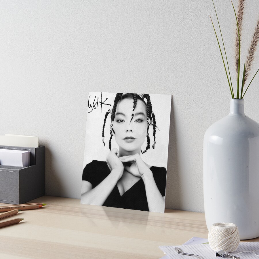 Bjork signed print