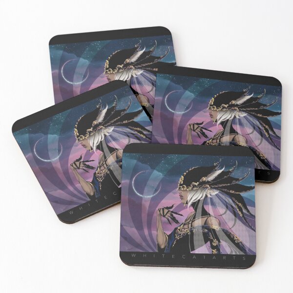 Item preview, Moonbound (Y’shtola) designed and sold by WhiteCatArt.