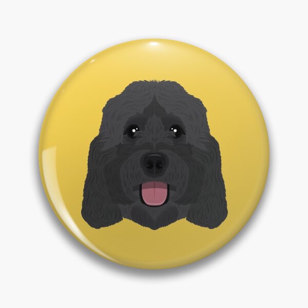 Item preview, Black Cockapoo designed and sold by threeblackdots.