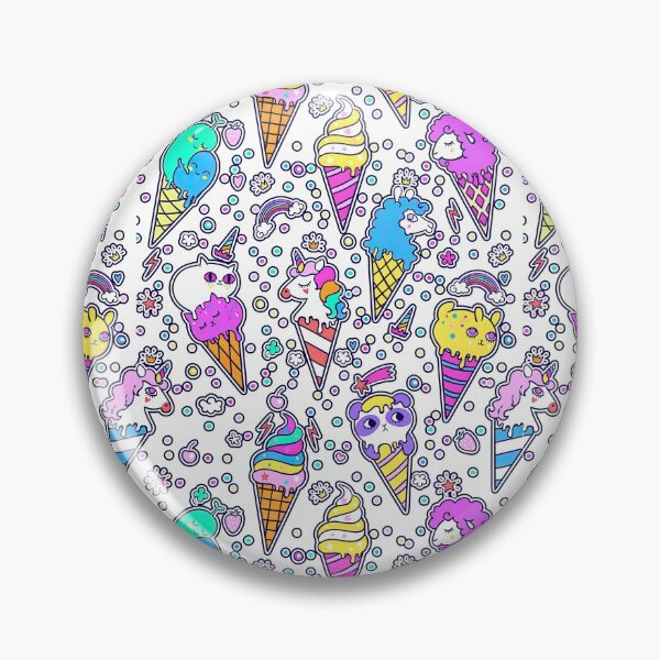 Item preview, Colorful Ice cream seamless pattern, Ice Cream Pattern designed and sold by graphic-genie.