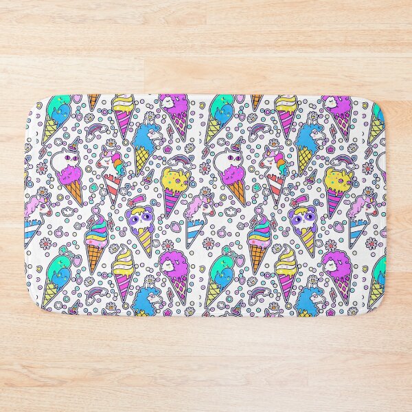 Item preview, Colorful Ice cream seamless pattern, Ice Cream Pattern designed and sold by graphic-genie.