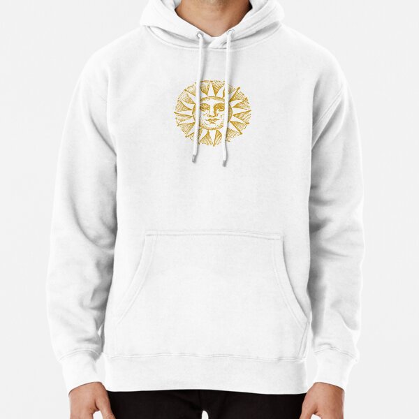 White and 2024 gold hoodies