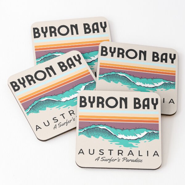 Item preview, Byron Bay Australia A Surfer's Paradise designed and sold by cafeteeria.
