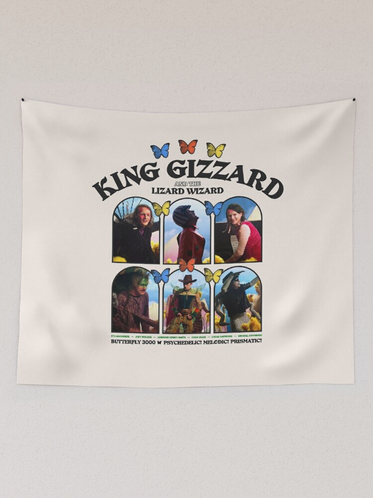 King Gizzard and the Lizard Wizard Butterfly 3000 Tapestry