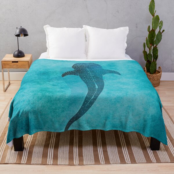 Item preview, Whale Shark Blue Ocean designed and sold by SurfolioPrints.