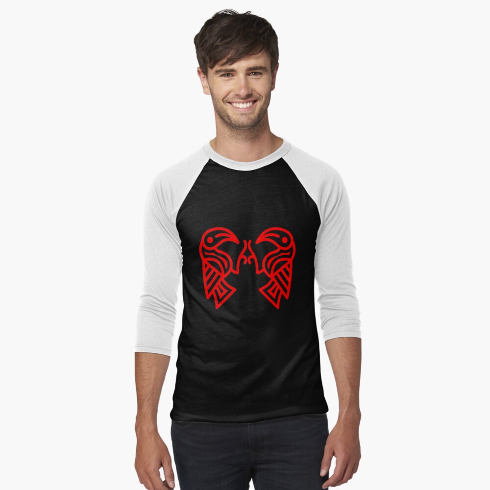 Item preview, Baseball ¾ Sleeve T-Shirt designed and sold by Odinist.