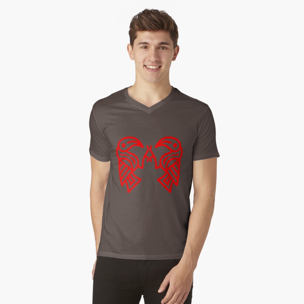 Item preview, V-Neck T-Shirt designed and sold by Odinist.