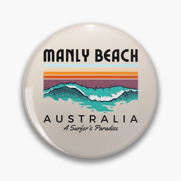 Item preview, Manly Beach Australia A Surfer's Paradise designed and sold by cafeteeria.