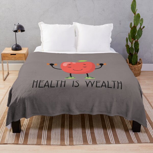 Item preview, Health is wealth - Health designed and sold by GoodOnDemand.