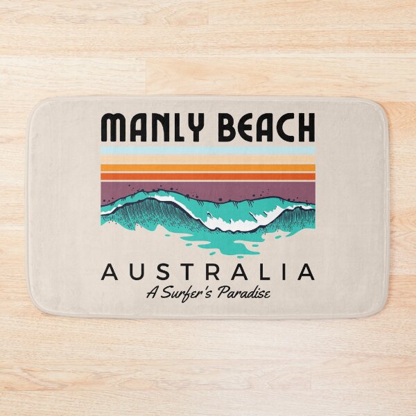Item preview, Manly Beach Australia A Surfer's Paradise designed and sold by cafeteeria.