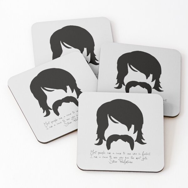 Item preview, Steve Prefontaine Silhouette and quote designed and sold by MackAndCo.