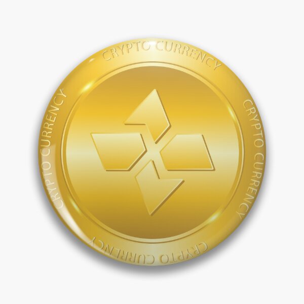 Item preview, Cartesi crypto currency golden coin  designed and sold by ZieProject.