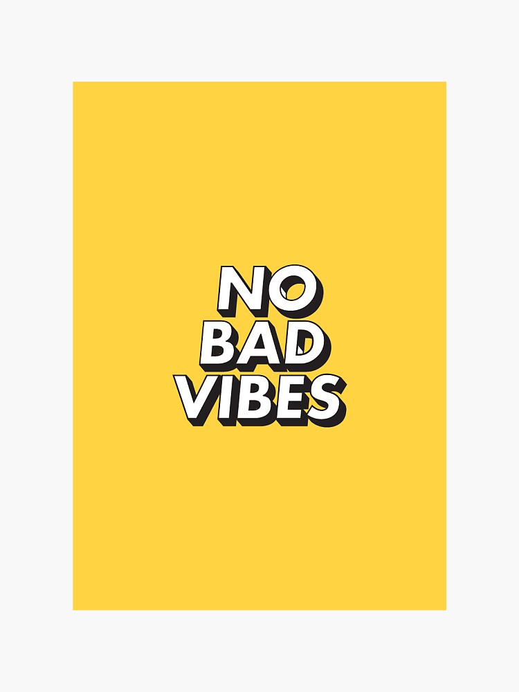 no-bad-vibes-sticker-by-cwalter-redbubble