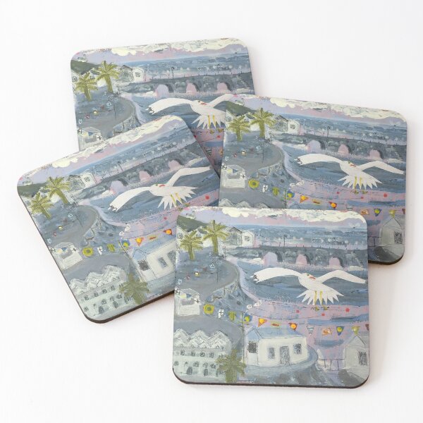 Item preview, Fishermen’s Lodges, St Ives designed and sold by ANN KELLEY.