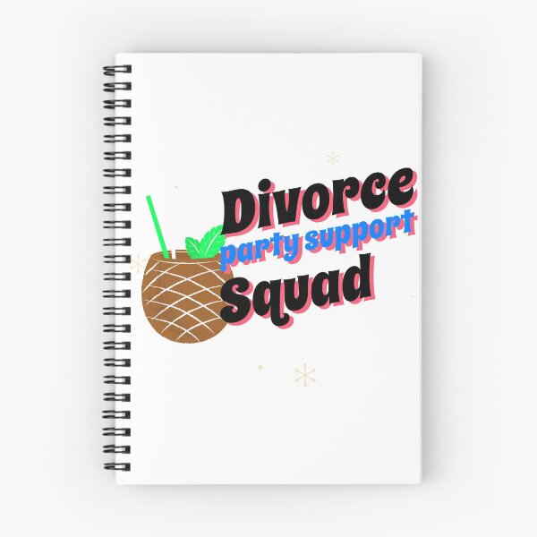 Item preview, Divorce party support squad designed and sold by Socool101.