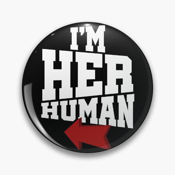 Artikelvorschau, Ich bin ihr Mensch entworfen und verkauft von Sticker Up.