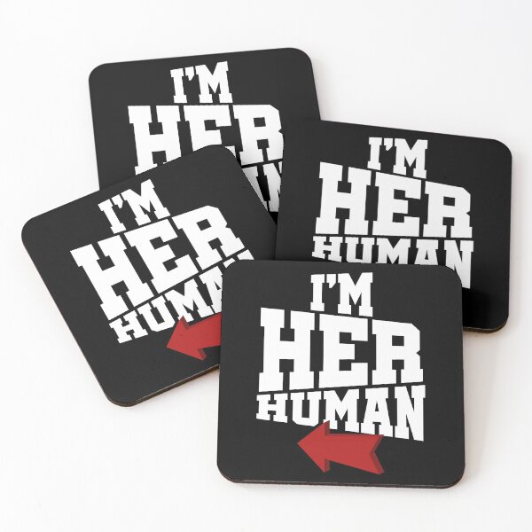 Item preview, I'm Her Human designed and sold by Sticker Up.