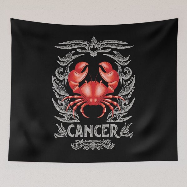 Item preview, Cancer Zodiac Horoscope Birthday designed and sold by Uppercase Tees.