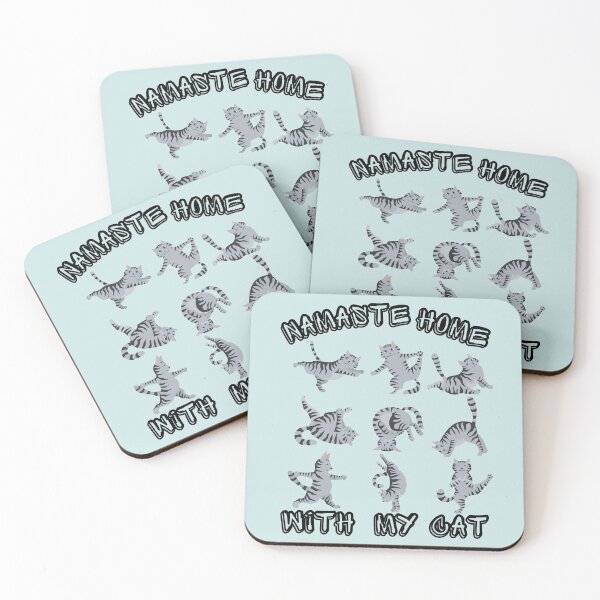 Item preview, Namaste At Home With My Cat designed and sold by Perceptible.