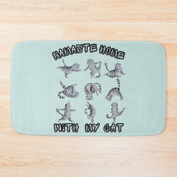 Item preview, Namaste At Home With My Cat designed and sold by Perceptible.