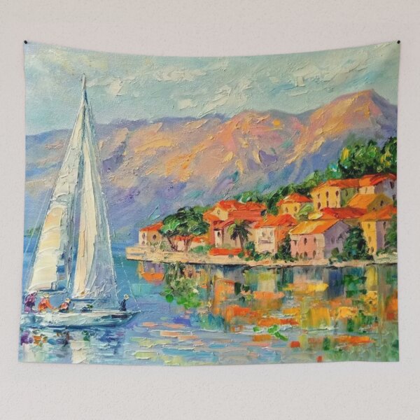 Item preview, landscape  illustration designed and sold by KhansaRafani.