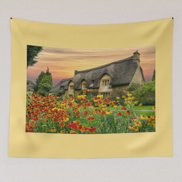 Item preview, Dusk At Sneezewort Cottage  designed and sold by Alisonchambers2.