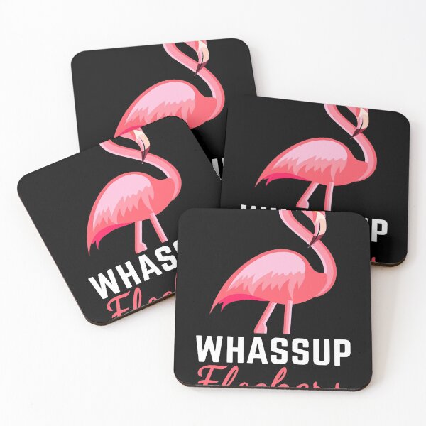 Item preview, Wassup Flockers, Flamingo,  Flockers designed and sold by Dandesin.