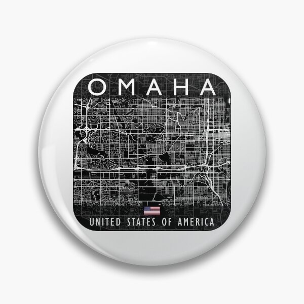 Item preview, OMAHA MAP USA designed and sold by hatimelhag.