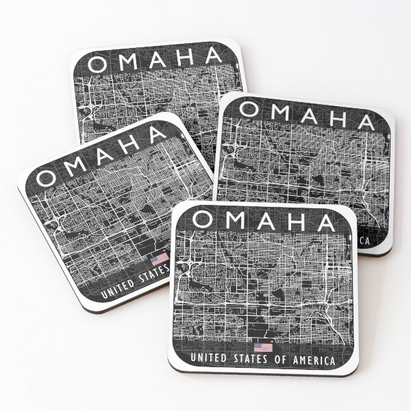 Artikelvorschau, OMAHA KARTE USA entworfen und verkauft von hatimelhag.