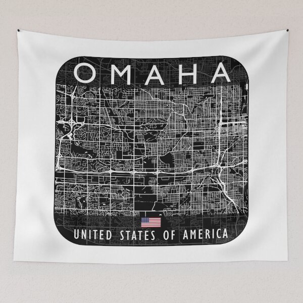 Item preview, OMAHA MAP USA designed and sold by hatimelhag.