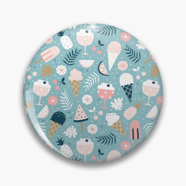 Item preview, Ice cream summer seamless pattern, Ice Cream Pattern designed and sold by graphic-genie.