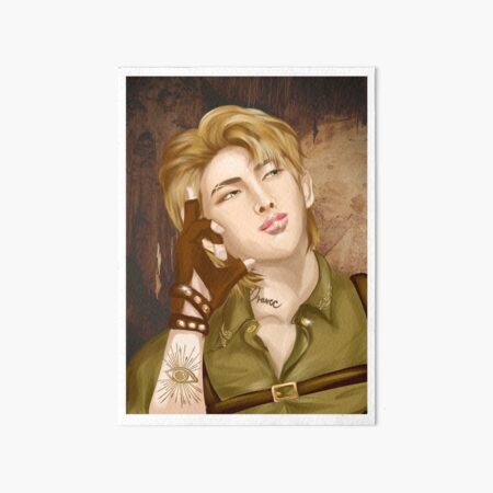 Artikel-Vorschau von BTS RM (Kim Namjoon) Abenteurer-Tarot-Karte, designt und verkauft von Krystal Li.