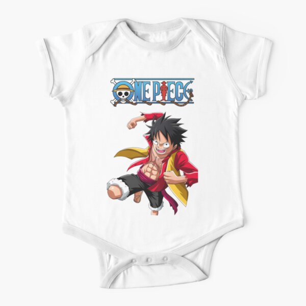 Luffy The Flagship Model One Piece Anime Kid's Clothes - Orange Bison