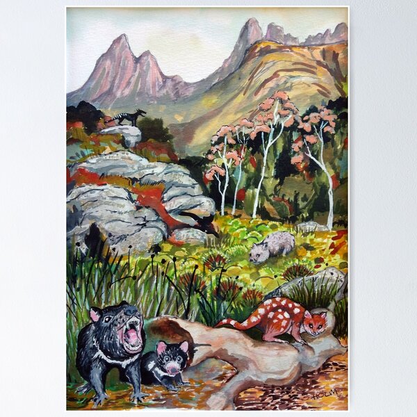 Item preview, Tasmanian Wilderness designed and sold by SueHolmArt.