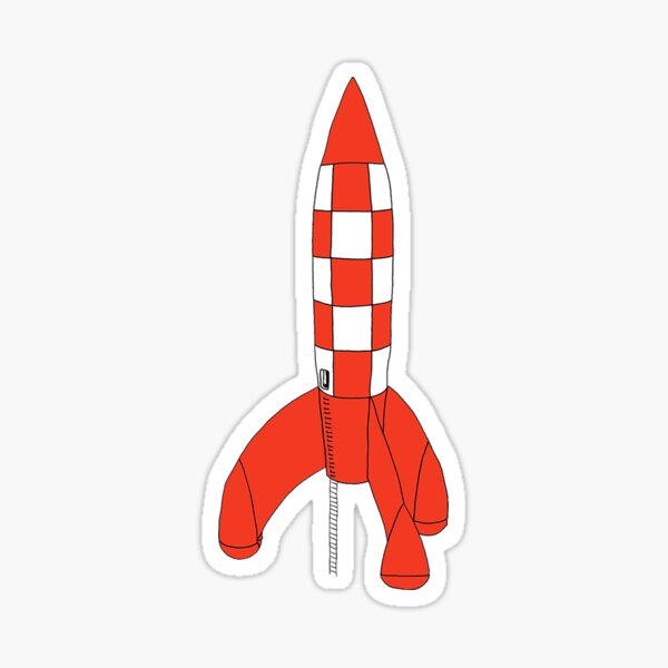 fusée Sticker