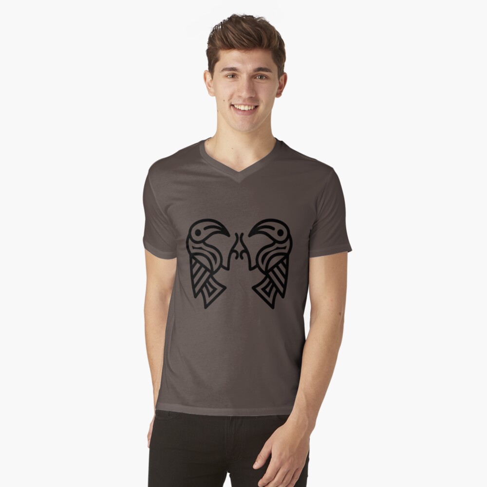 Item preview, V-Neck T-Shirt designed and sold by Odinist.