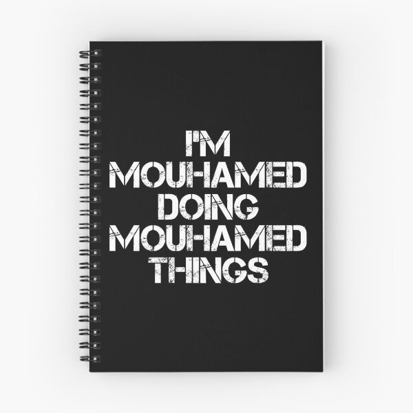Item preview, Mouhamed Name T Shirt - I'm Mouhamed Doing Mouhamed Things Name Gift Item Tee designed and sold by zubakbrita.