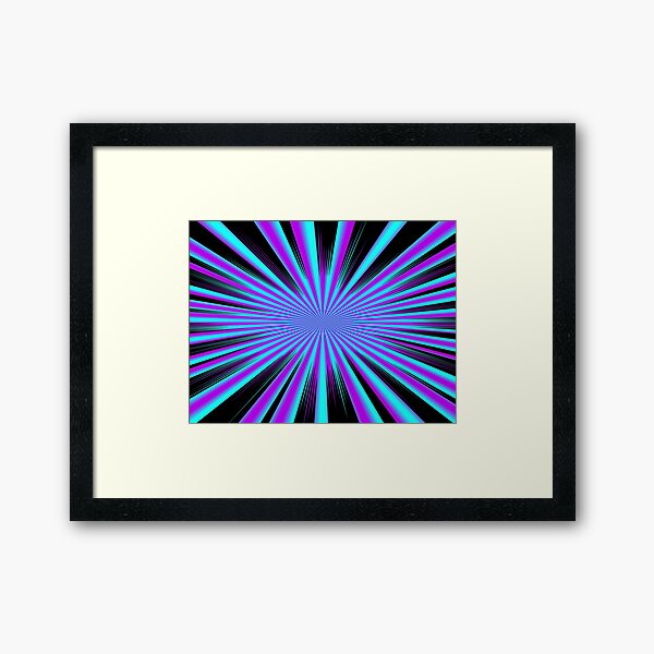 Transcendental - Pattern Framed Art Print