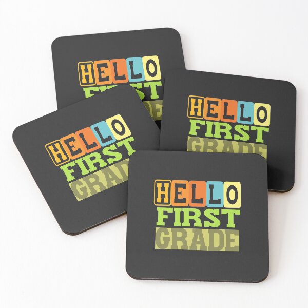 Item preview, HELLO FIRST GRADE  designed and sold by RetroPlaceee.