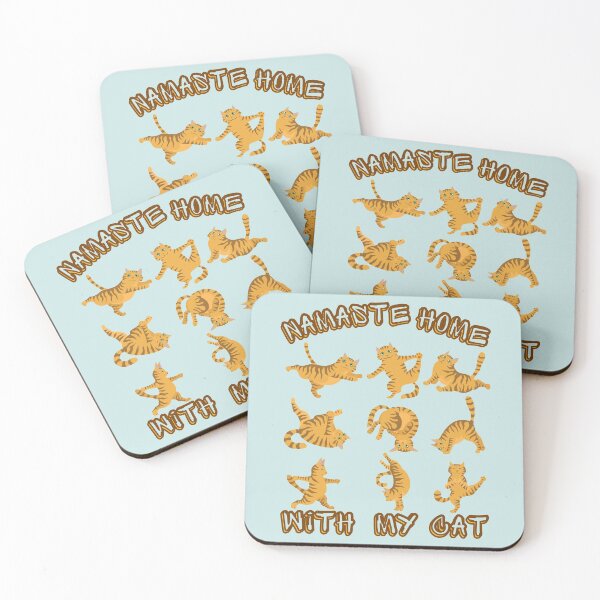 Item preview, Namaste At Home With My Cat designed and sold by Perceptible.