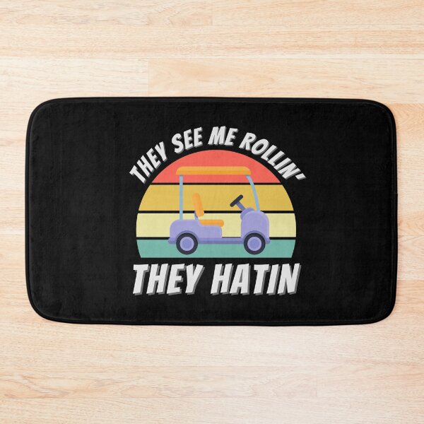 Item preview, They See Me Rollin They Hatin Funny Golfers Golfing Lovers Essential T-Shirt designed and sold by biwdrawing.