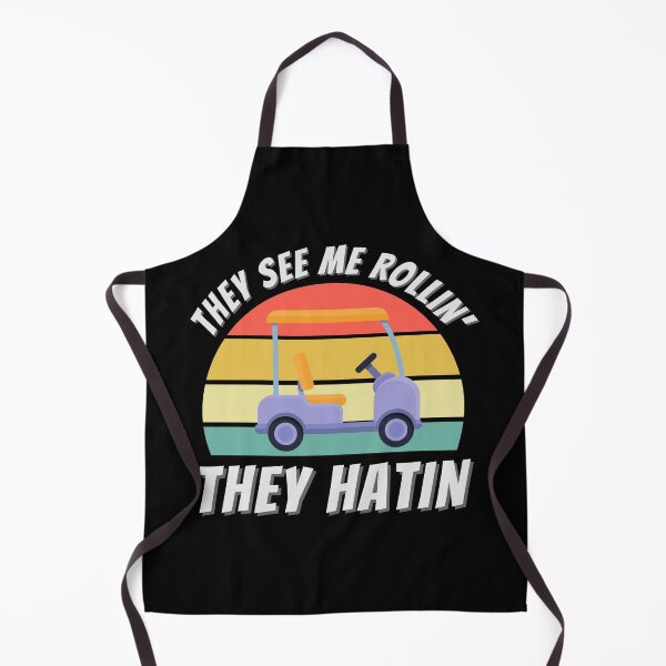 Item preview, They See Me Rollin They Hatin Funny Golfers Golfing Lovers Essential T-Shirt designed and sold by biwdrawing.