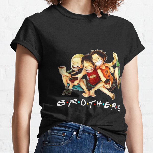 Hermanos divertidos de One Piece | Regalo perfecto para ti y tus amigos. Camiseta clásica