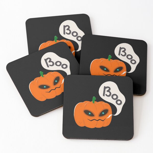 Item preview, Booing Halloween Jack o Lantern pumpkin designed and sold by CricketDoodles.