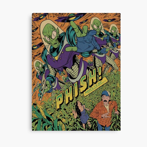 Item preview, 2021 Alien Invasion  Poster designed and sold by creationsgreens.
