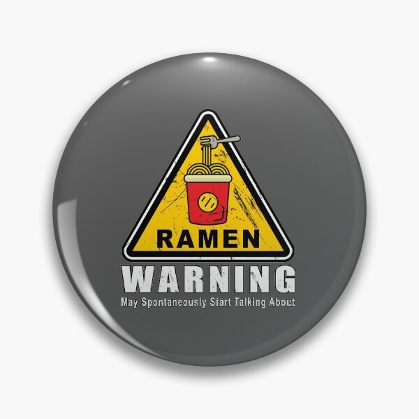 Item preview, Warning May Spontaneously Start Talking About Ramen Classic T-Shirt designed and sold by sandra3291.