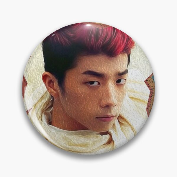 Item preview, Jang Wooyoung 2PM Wooyoung Korean Kpop Retro Color Oil Paint Design designed and sold by Piosenka Art.