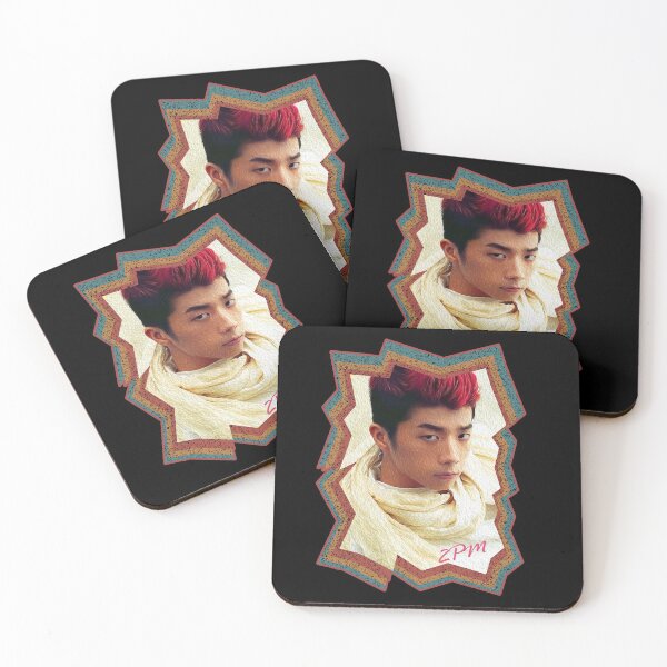 Item preview, Jang Wooyoung 2PM Wooyoung Korean Kpop Retro Color Oil Paint Design designed and sold by Piosenka Art.